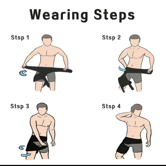 Hip support belt Brace RIGHT OR LEFT - Picture 3 of 4